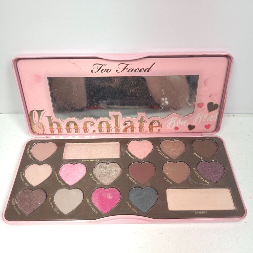 Too Faced Chocolate Bon Bons Eyeshadow Palette NWOB Discontinued